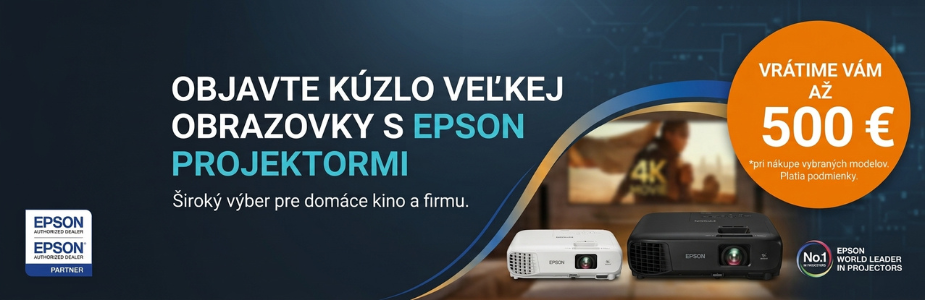 Epson, cashback až do 500€